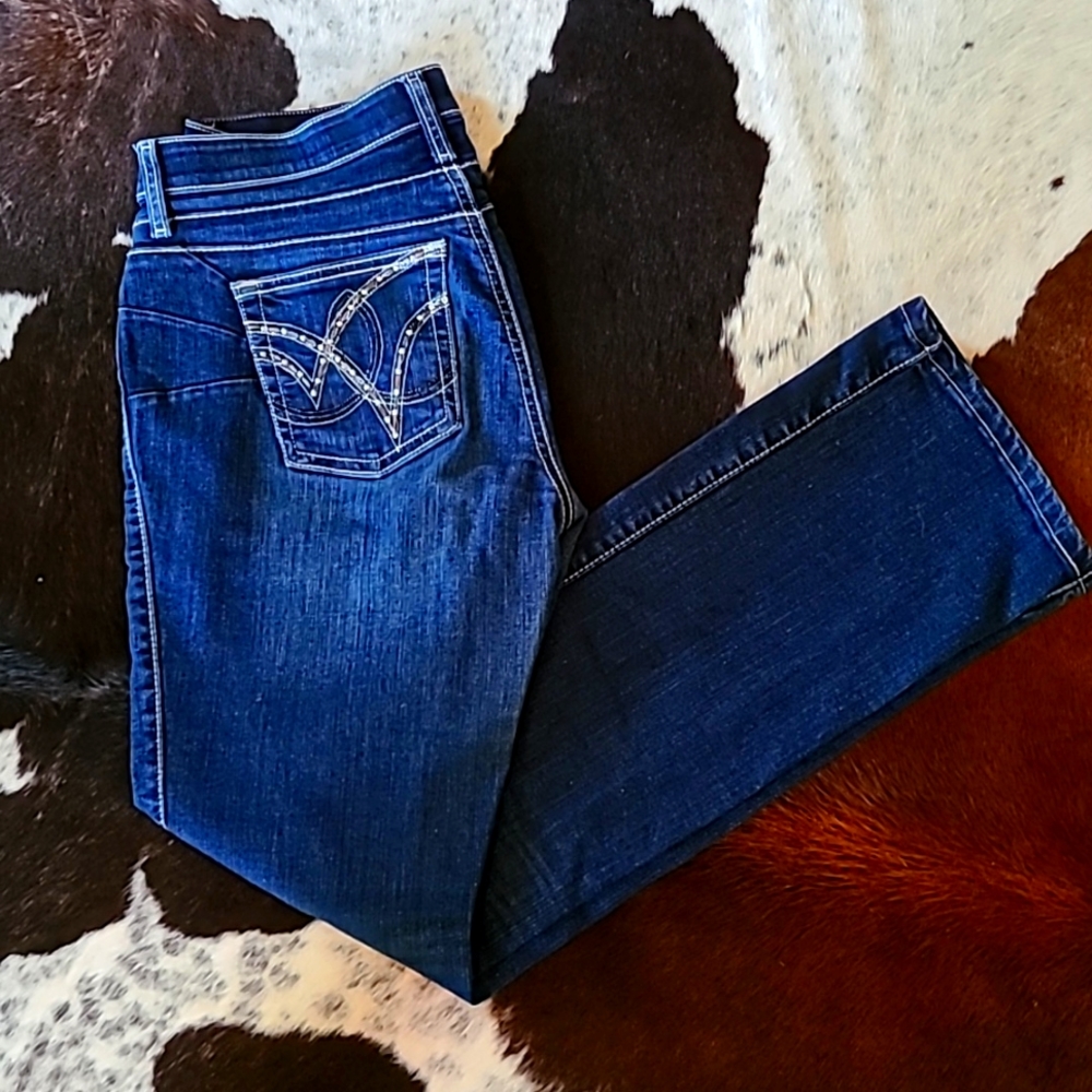 Wrangler Q-Baby No Gap Waistband Denim Jeans